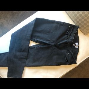 PAIGE Ultra Skinny Black Jeans